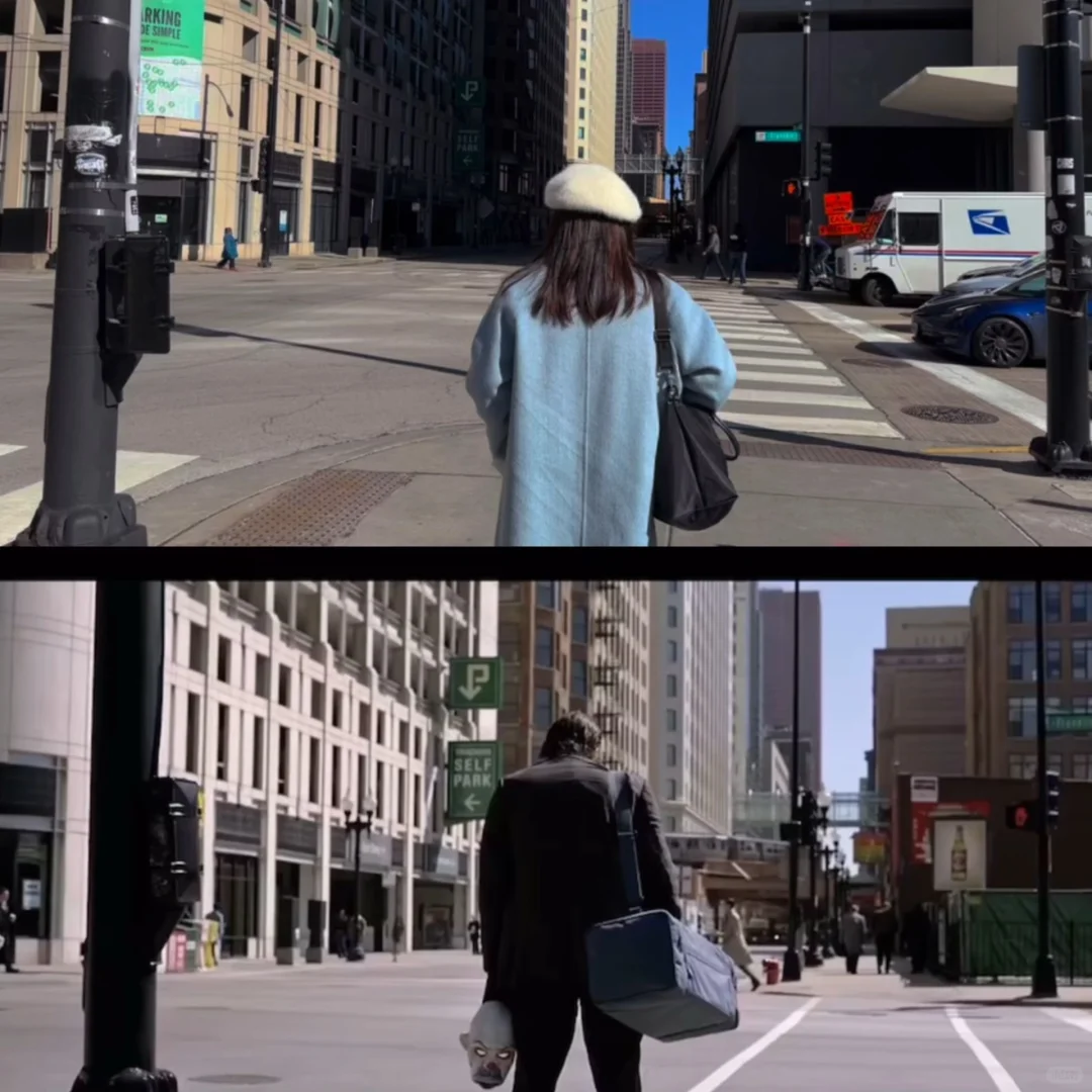 🇺🇸芝加哥citywalk电影取景地同款打卡