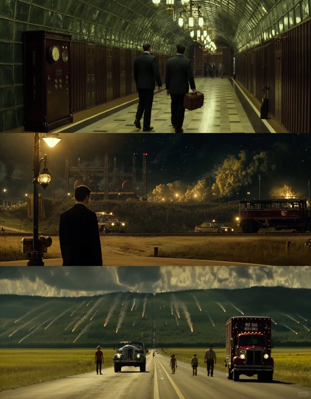 MJ情绪板参数，极具电影感，人物细节清晰