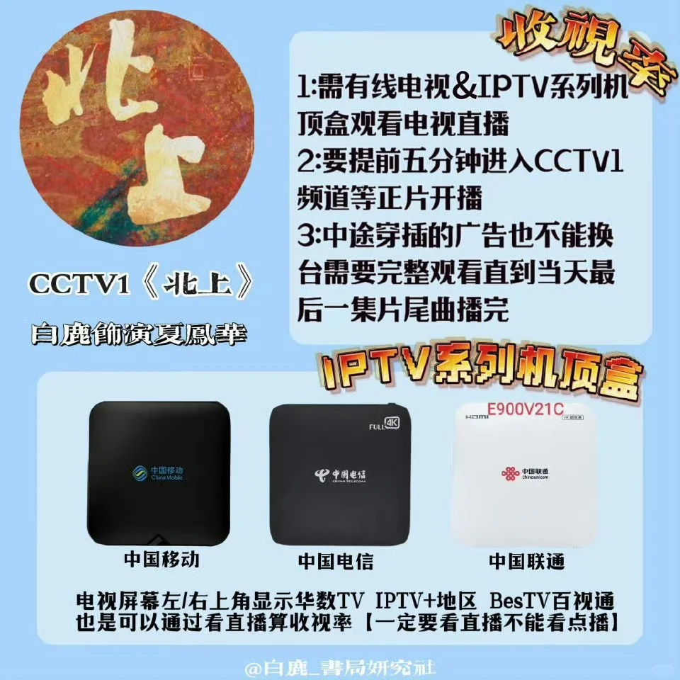 【北上】剧粉大人 数据女工们请看这里