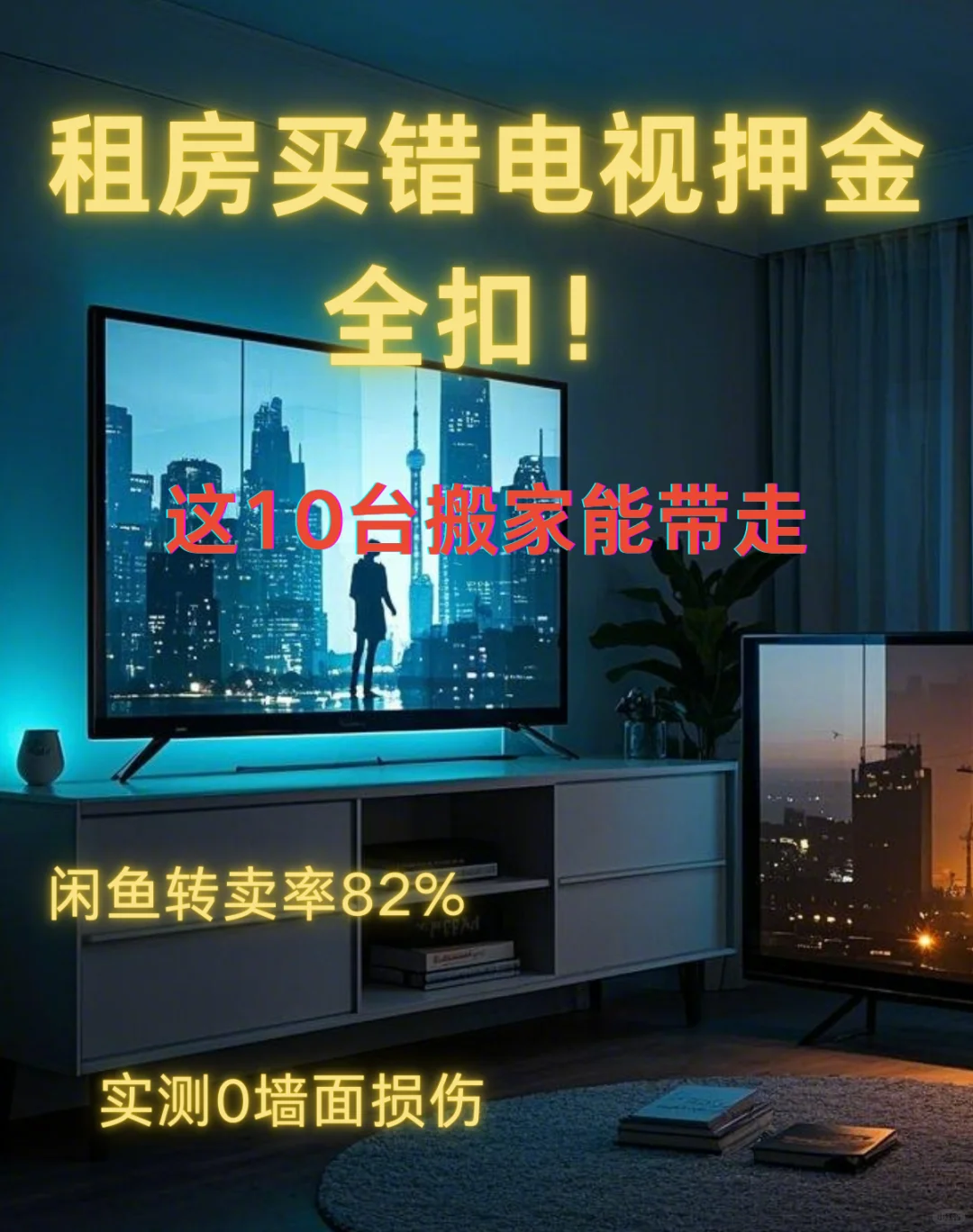 2025租房党电视TOP10｜小户型闭眼入不踩雷！