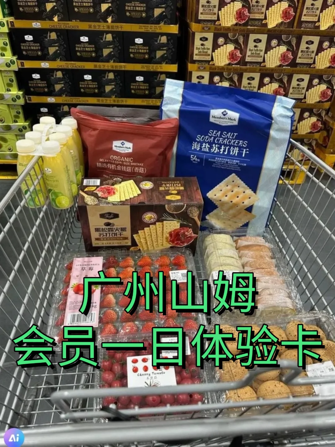 山姆会员一日体验卡能带人