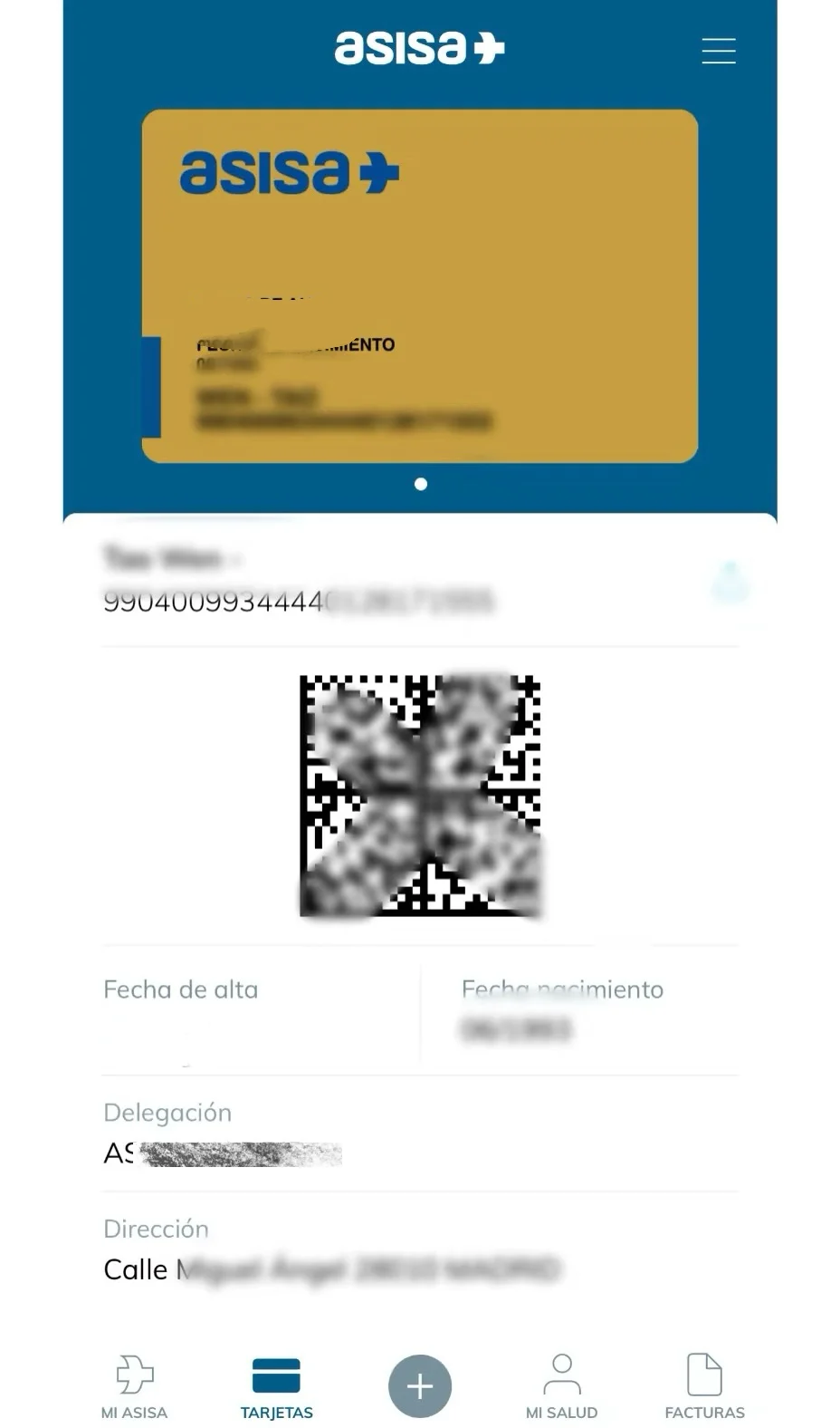 Asisa保险手机APP注册 + 电子保险卡使用