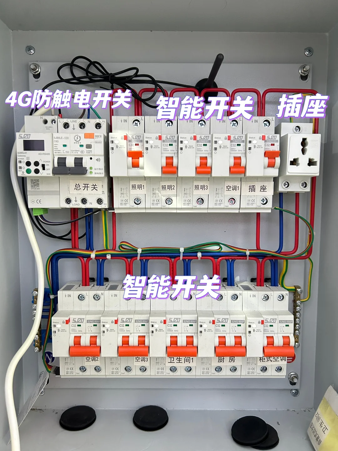 每日分享一款配电箱｜4G防触电智慧开关控制