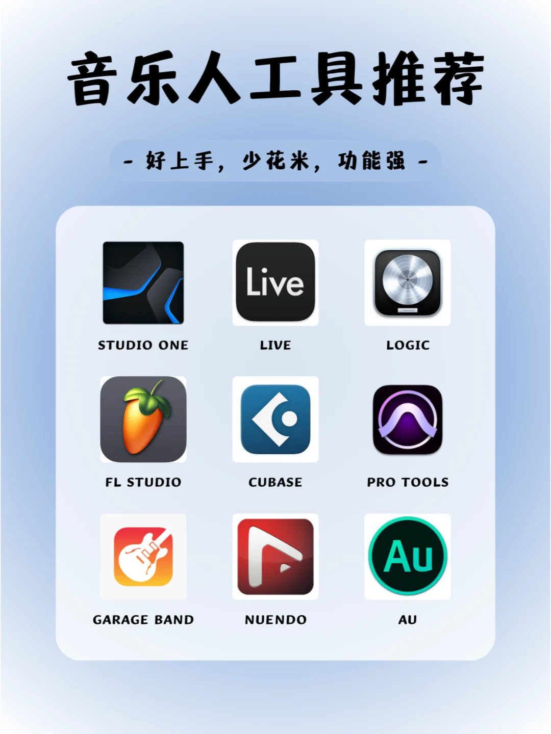 9款音乐人常用软件评测‼️看看哪款适合你