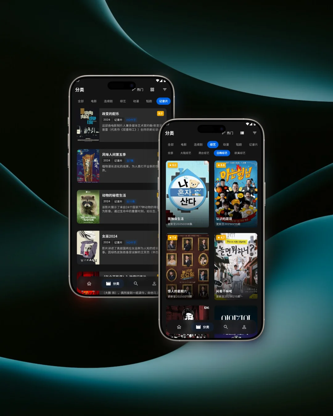 写了个手机app给自己家人看电影电视剧用