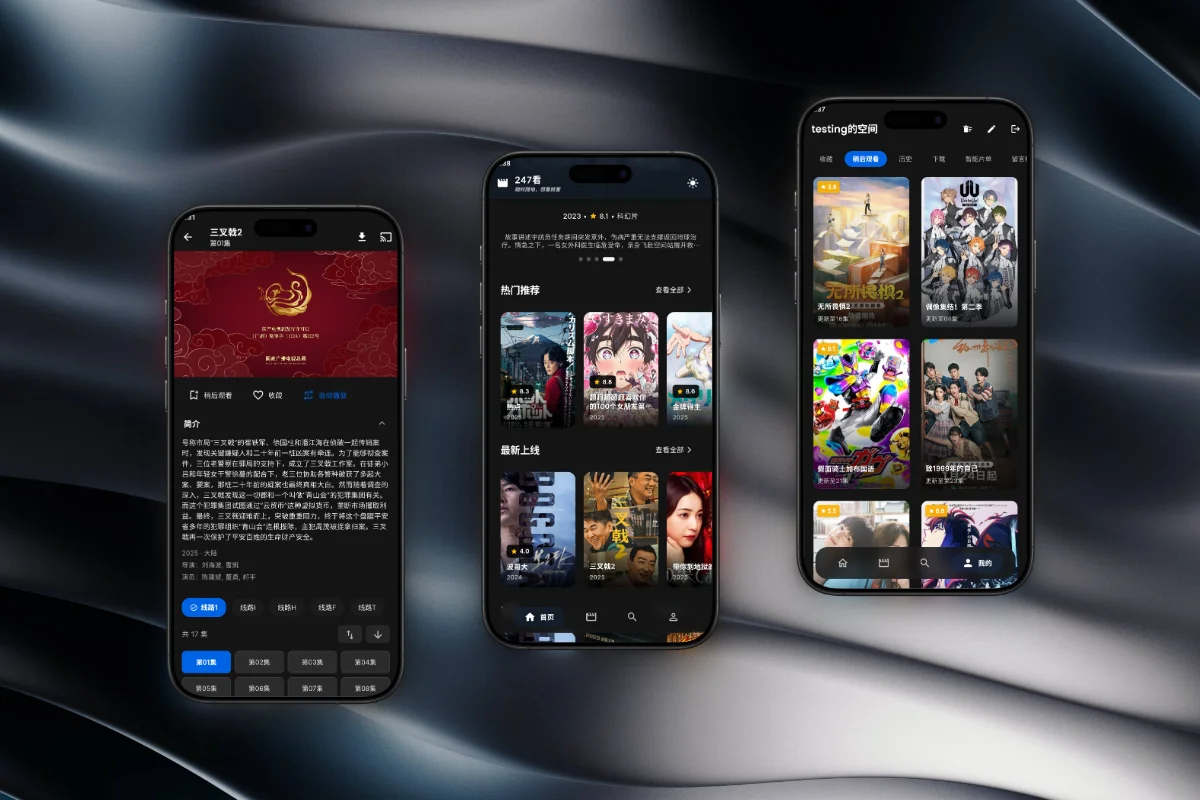 写了个手机app给自己家人看电影电视剧用