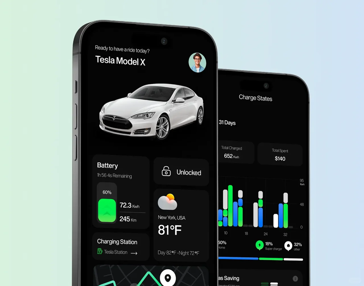 优秀UI设计分享-汽车类app界面设计
