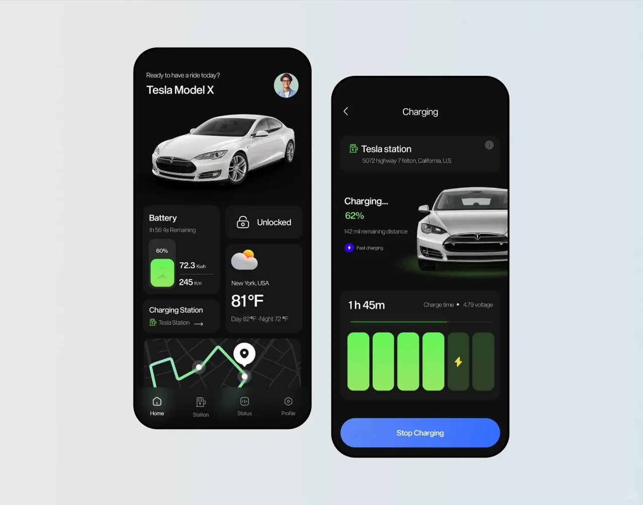 优秀UI设计分享-汽车类app界面设计