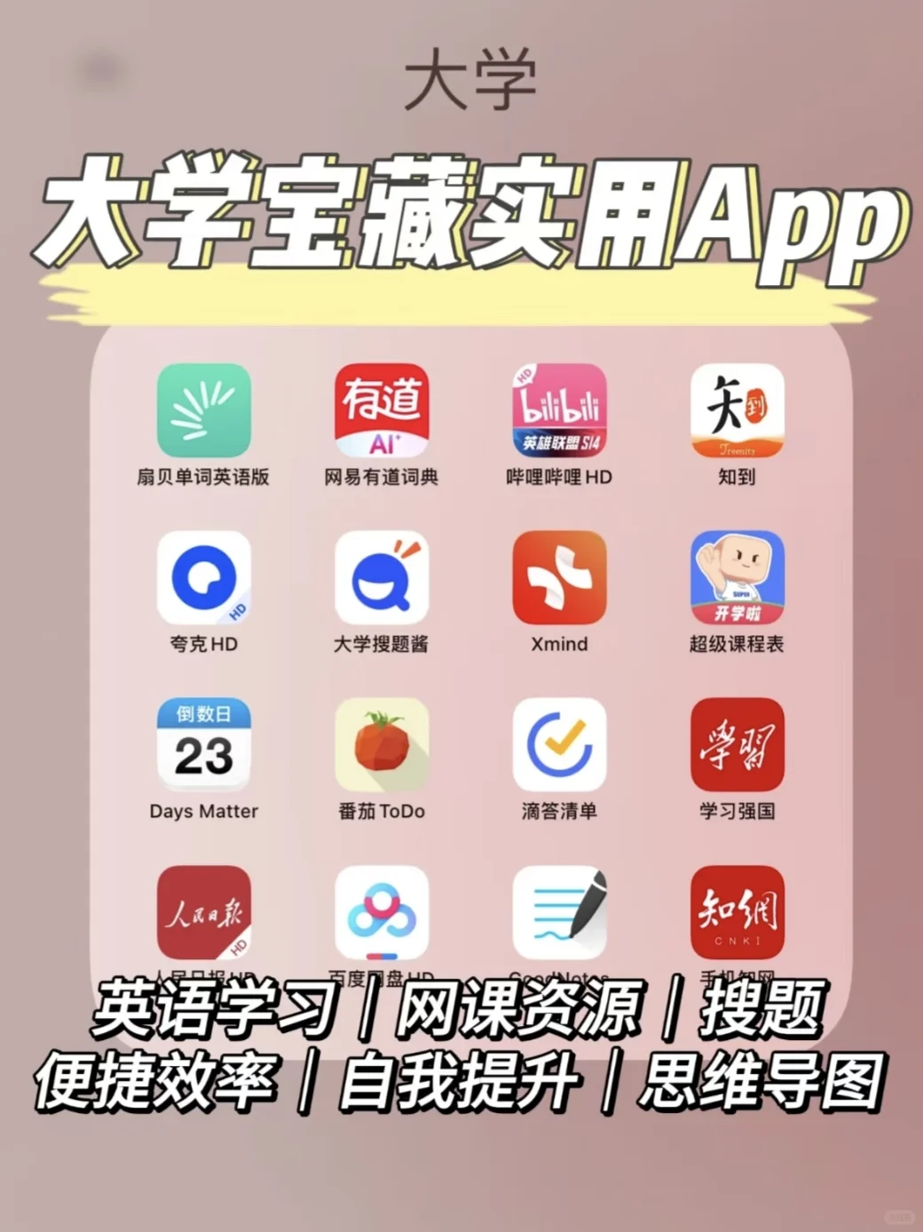 学习党拒绝摆烂🔥¦在校自我提升APP