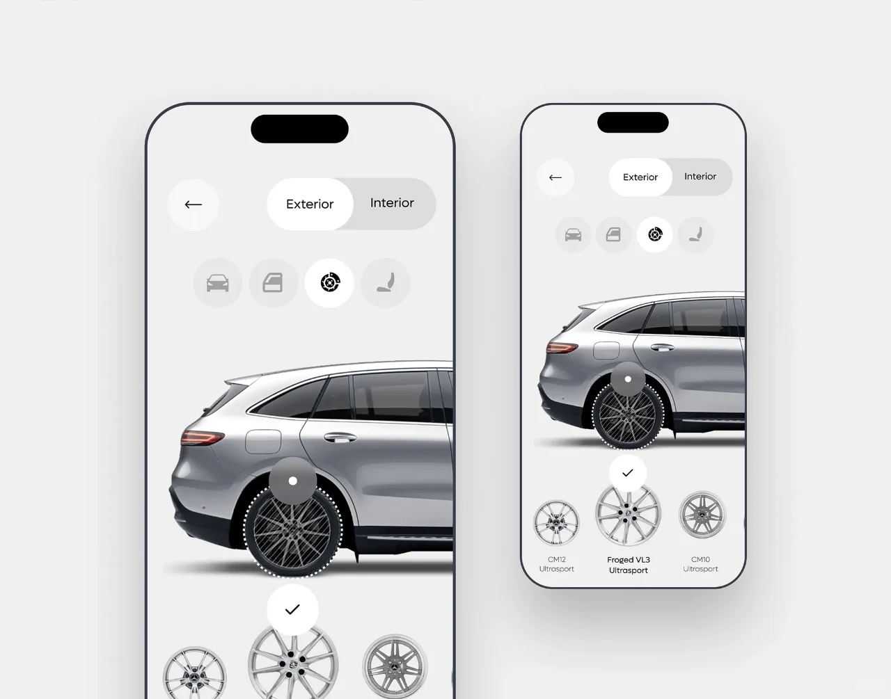 优秀UI设计分享-汽车类app界面设计