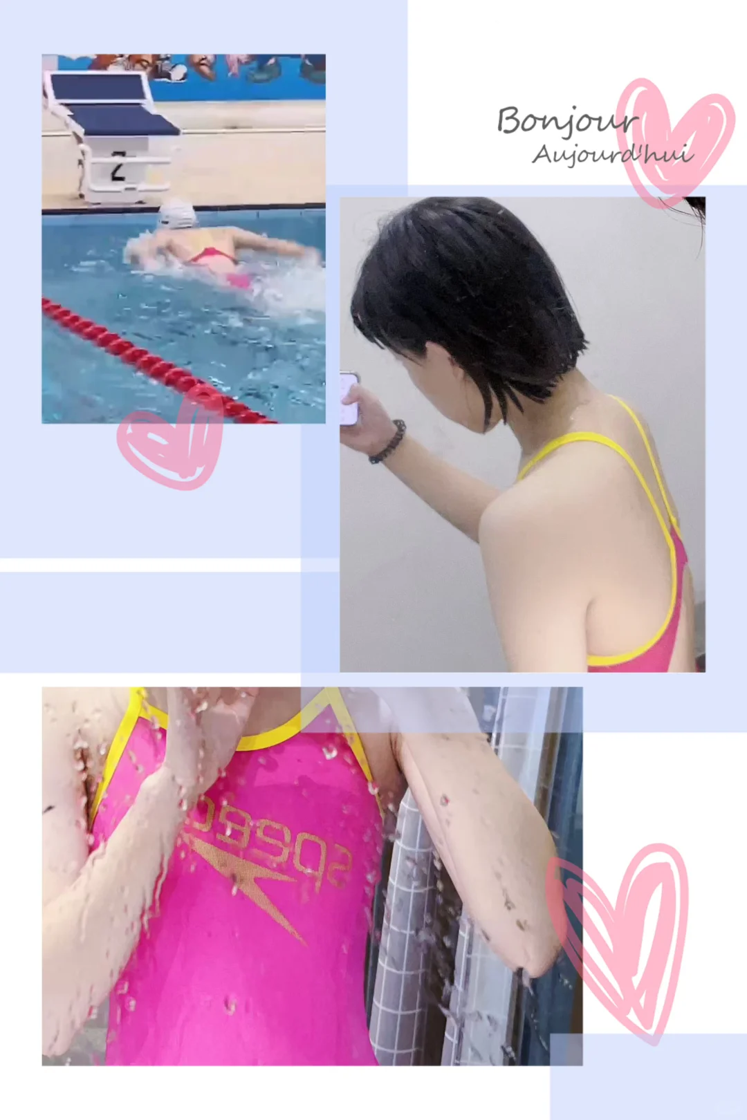 福州19岁女大学生当游泳教练挣生活费