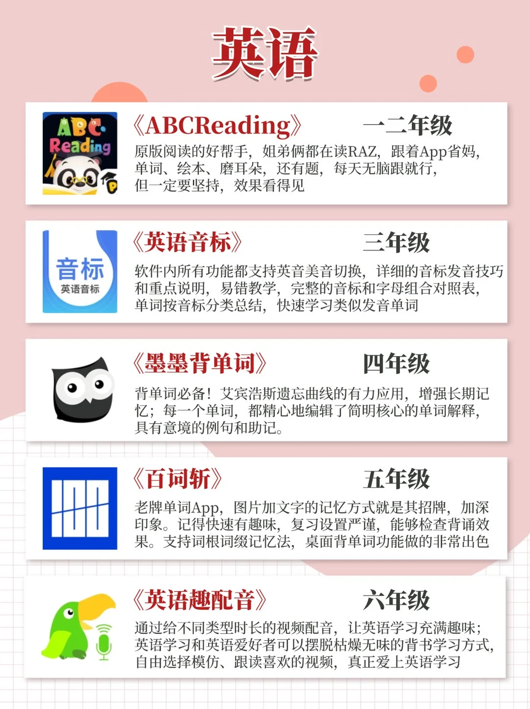 精挑细选了25款小学生提分必备App，还不赶快