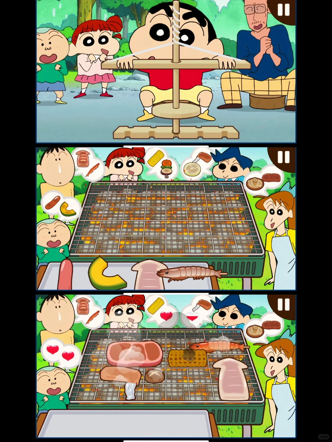 我宣布‼️这个蜡笔小新游戏我能玩一辈子