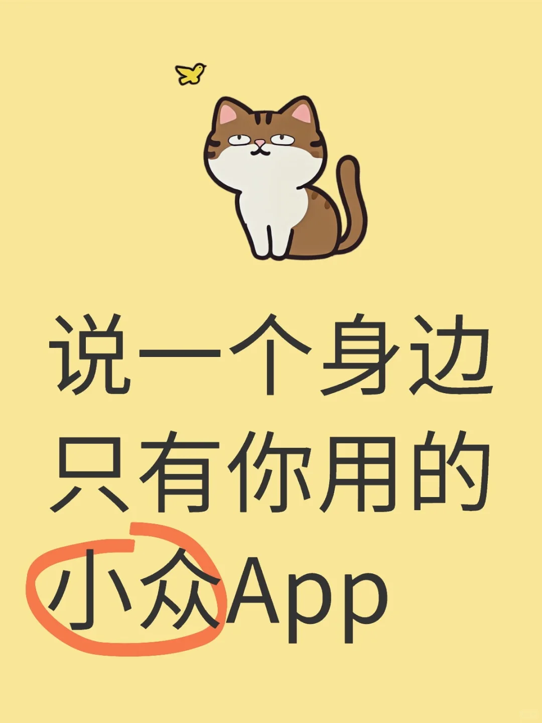 说一个身边只有你用的小众App