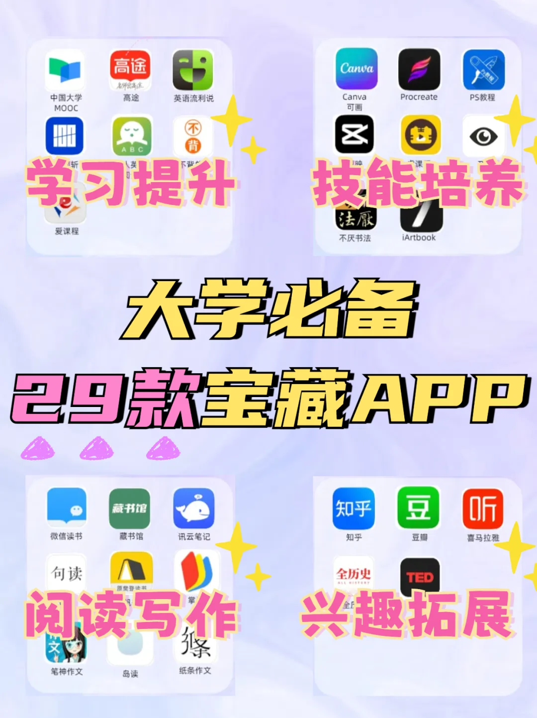 大学生手机没这些App？难怪卷不过其他同学！