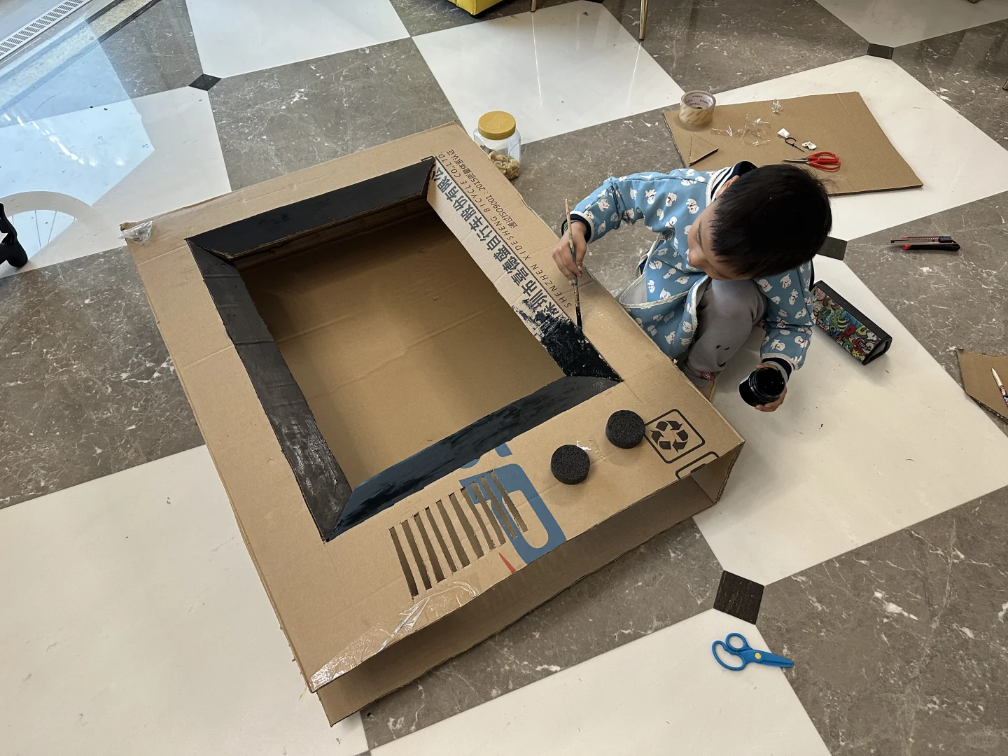 DIY手工｜老式电视机