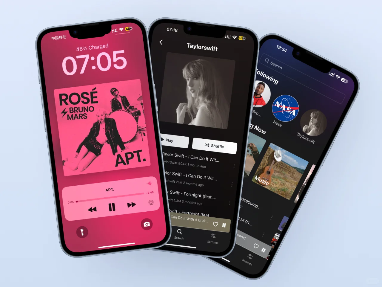 我们做了一款高颜值的海外音乐App🎵