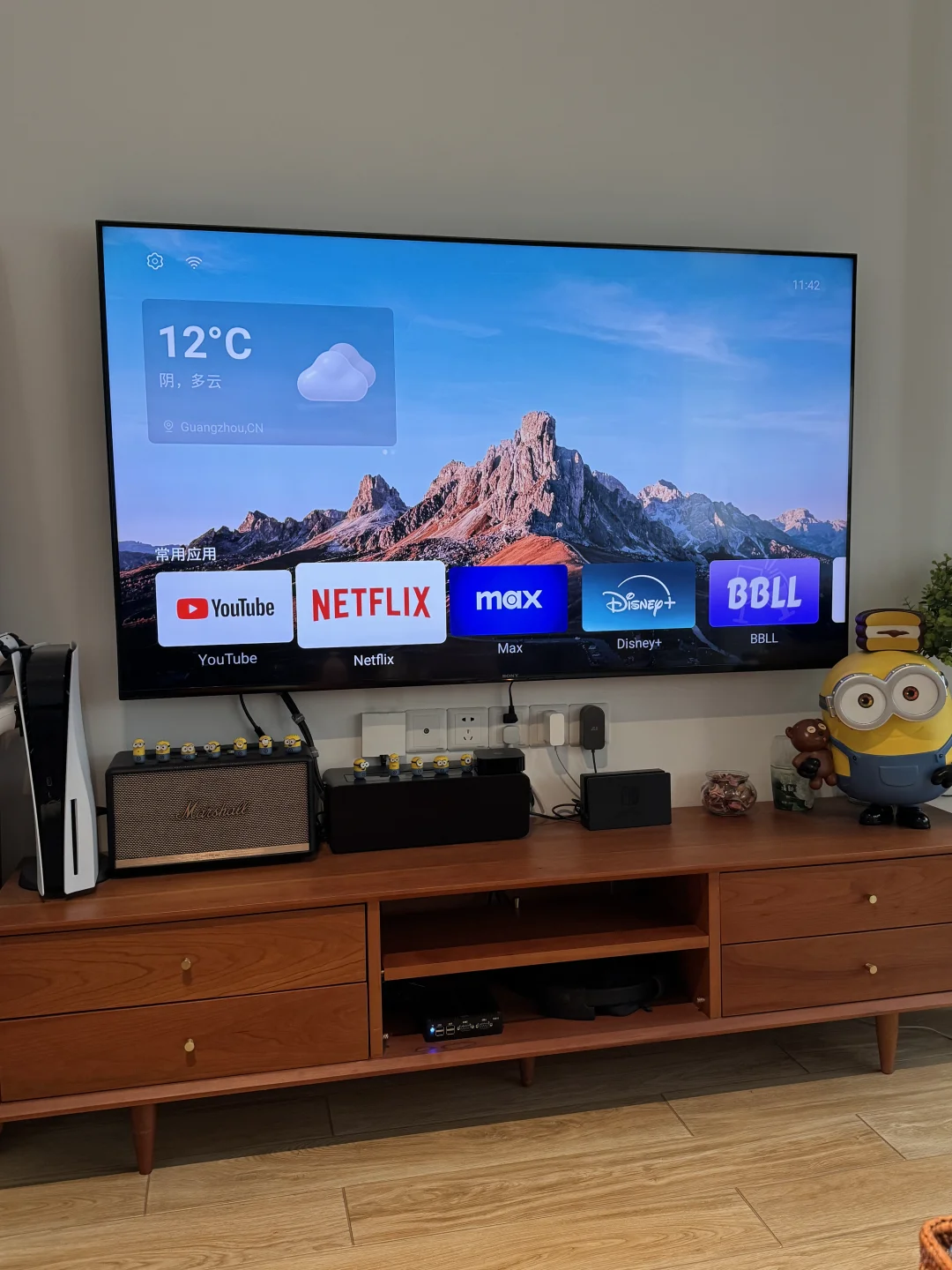 家里的sony电视安装Netflix成功了！