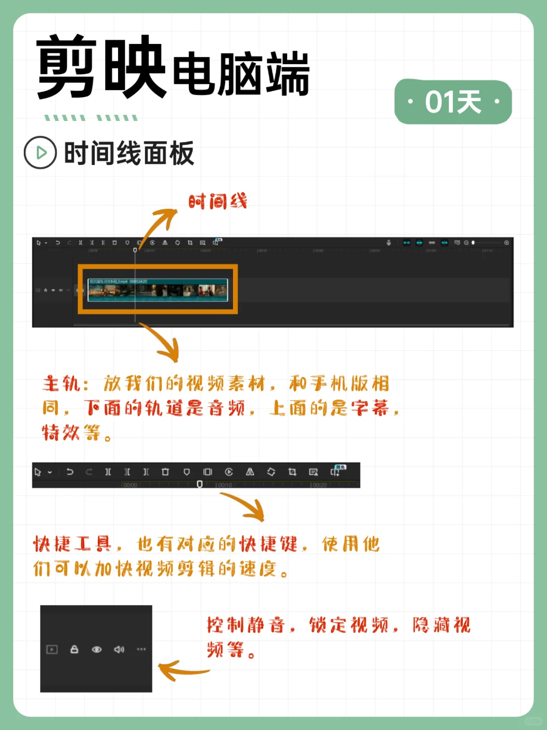 Day1丨敢不敢用14天，学会剪映