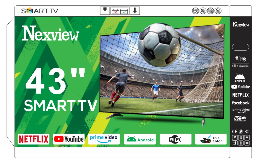 最新电视机纸箱设计图