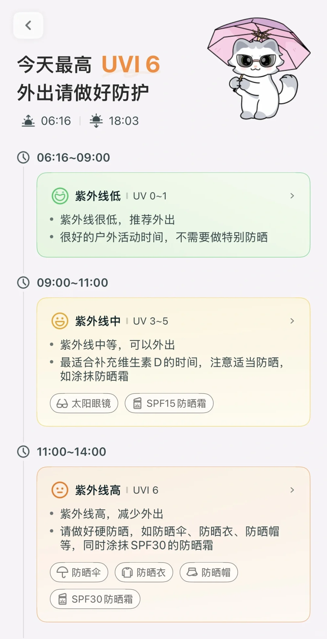 受女友启发，我开发了一个app来防晒