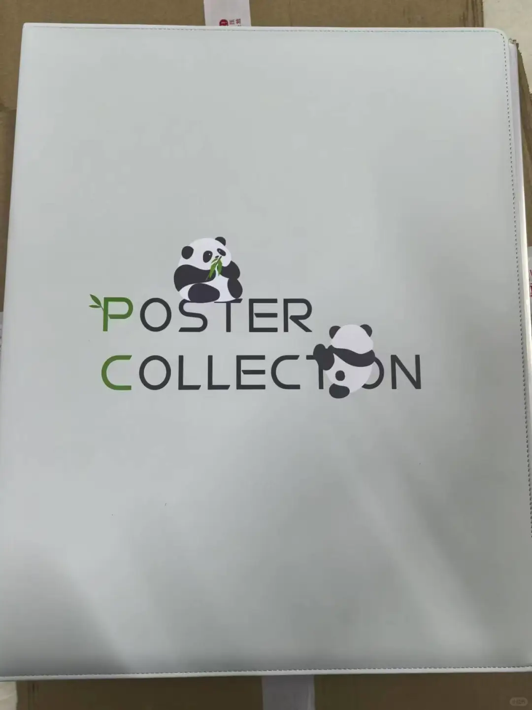 熊猫主题电影海报收纳册