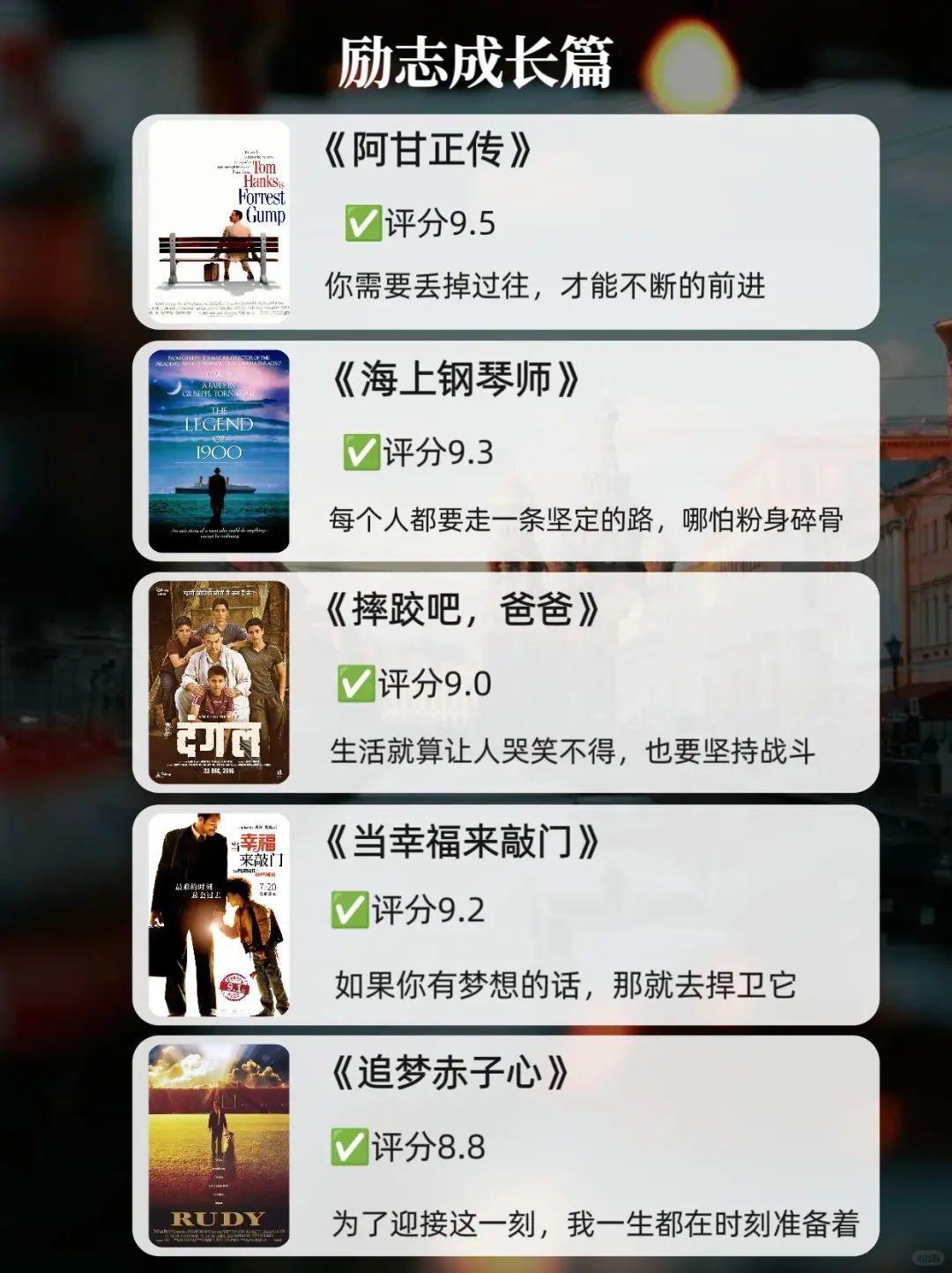 熬夜也要狂刷的20部高分经典电影