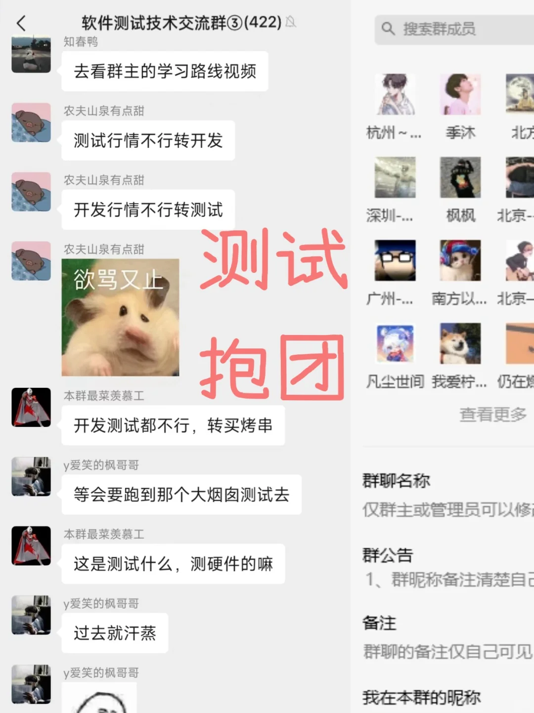 裁员了！软件测试同行抱团取暖（群有内推）