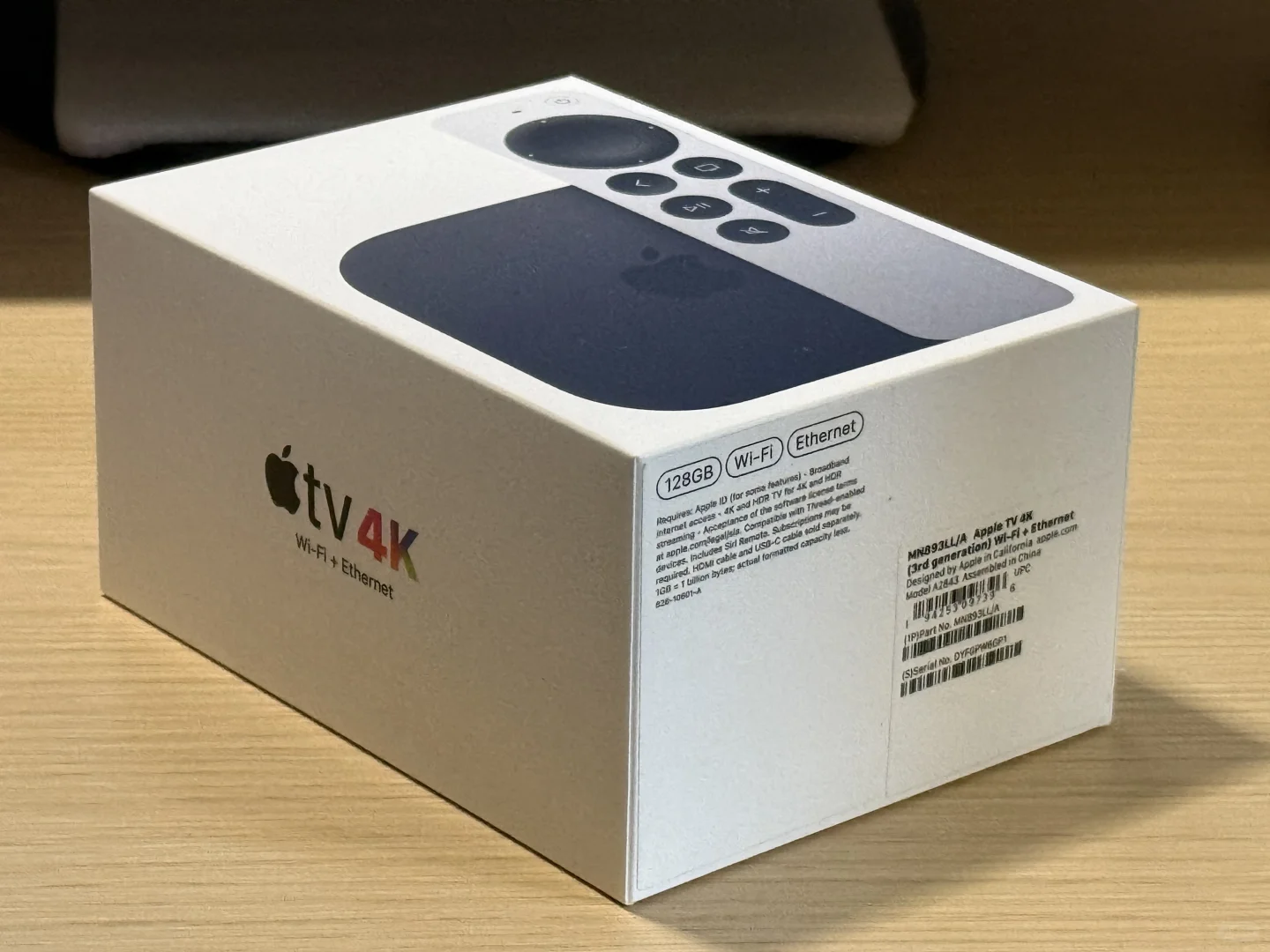 Apple TV 7 （2022）简约机顶盒