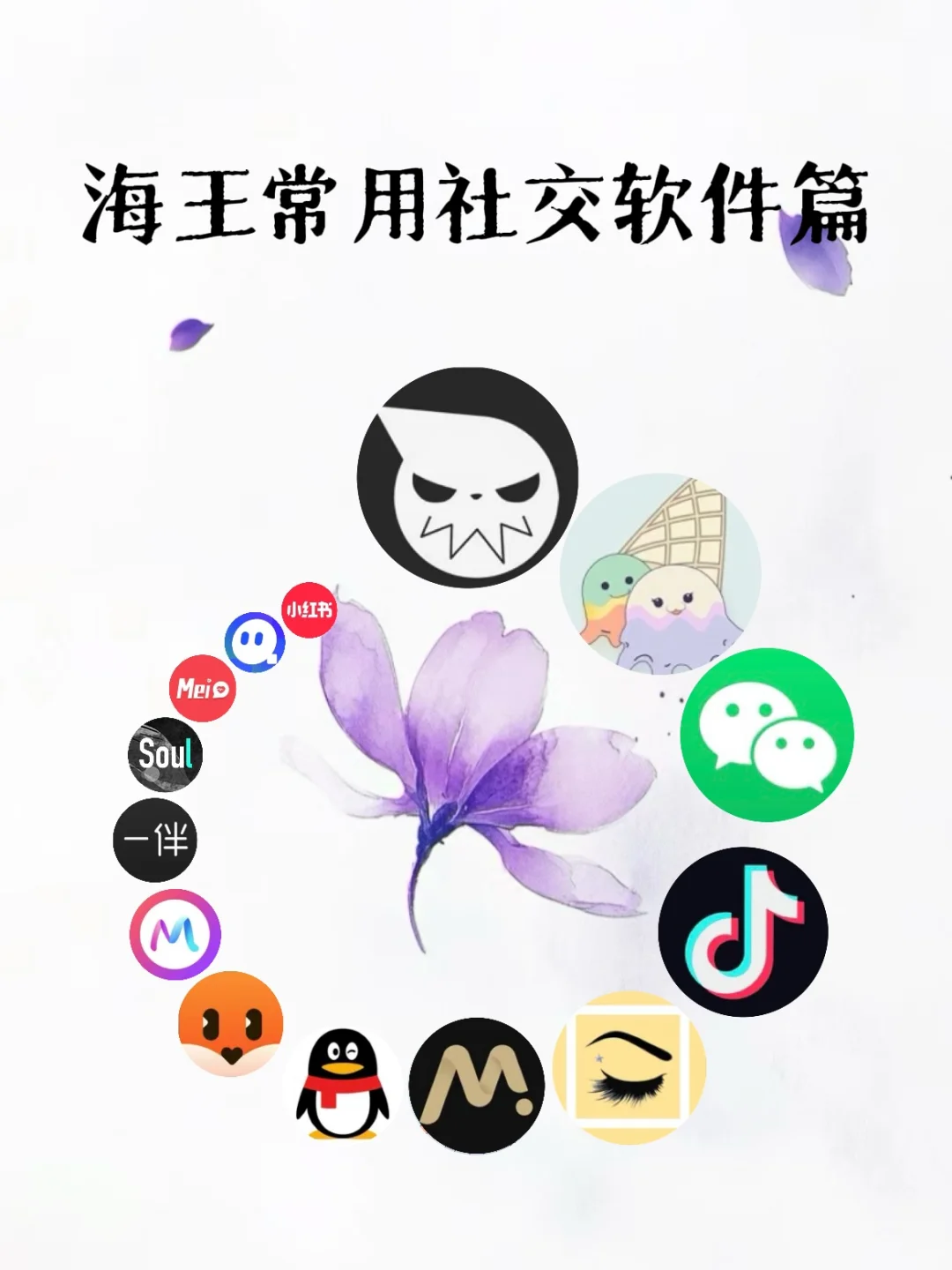 海王都在用哪些社交软件？