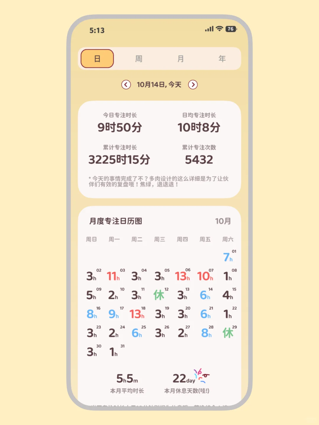25Get到很适合表演型人格的专注app