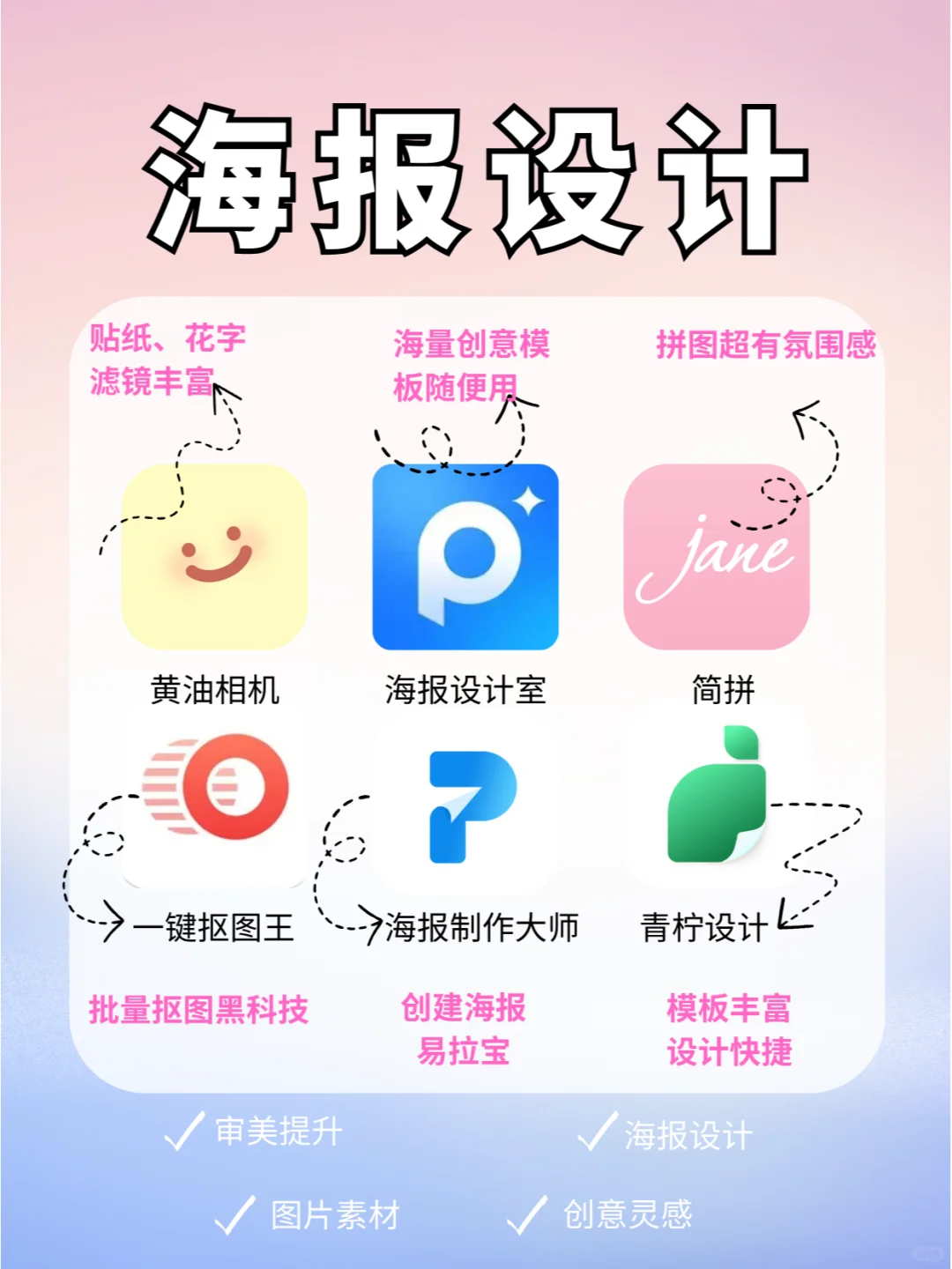 手机做海报🔥 6款海报制作APP好用易上手