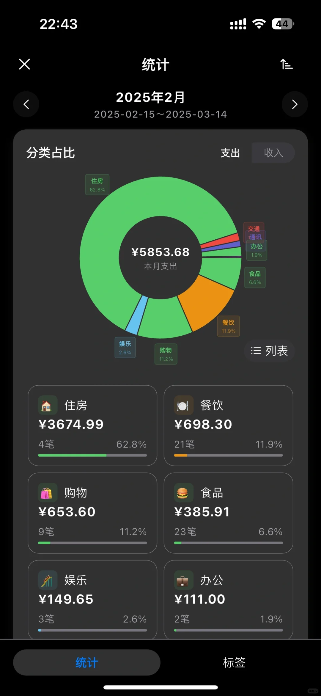 终于有优雅的记账app了🥹