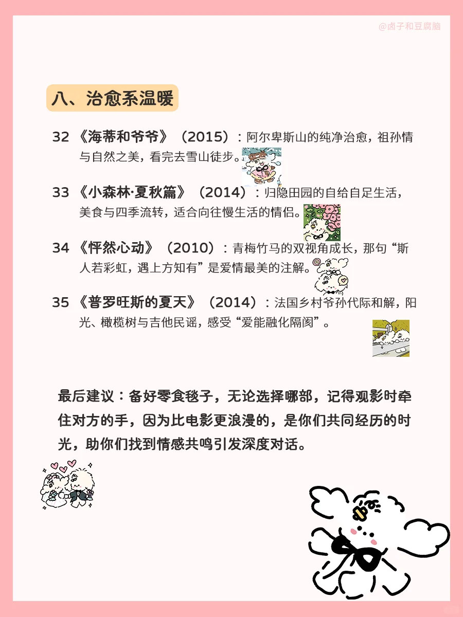 甜甜情侣恋爱一起看的35部电影