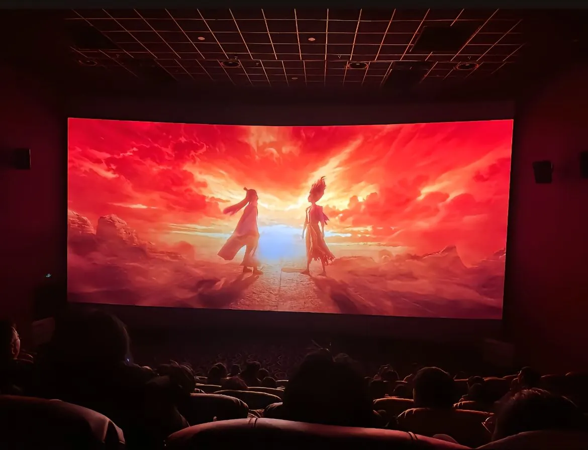 电影院里的小魔童太可爱了！🩰