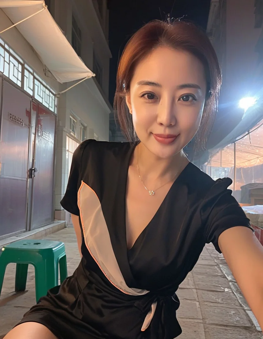 40多岁才敢素颜出门