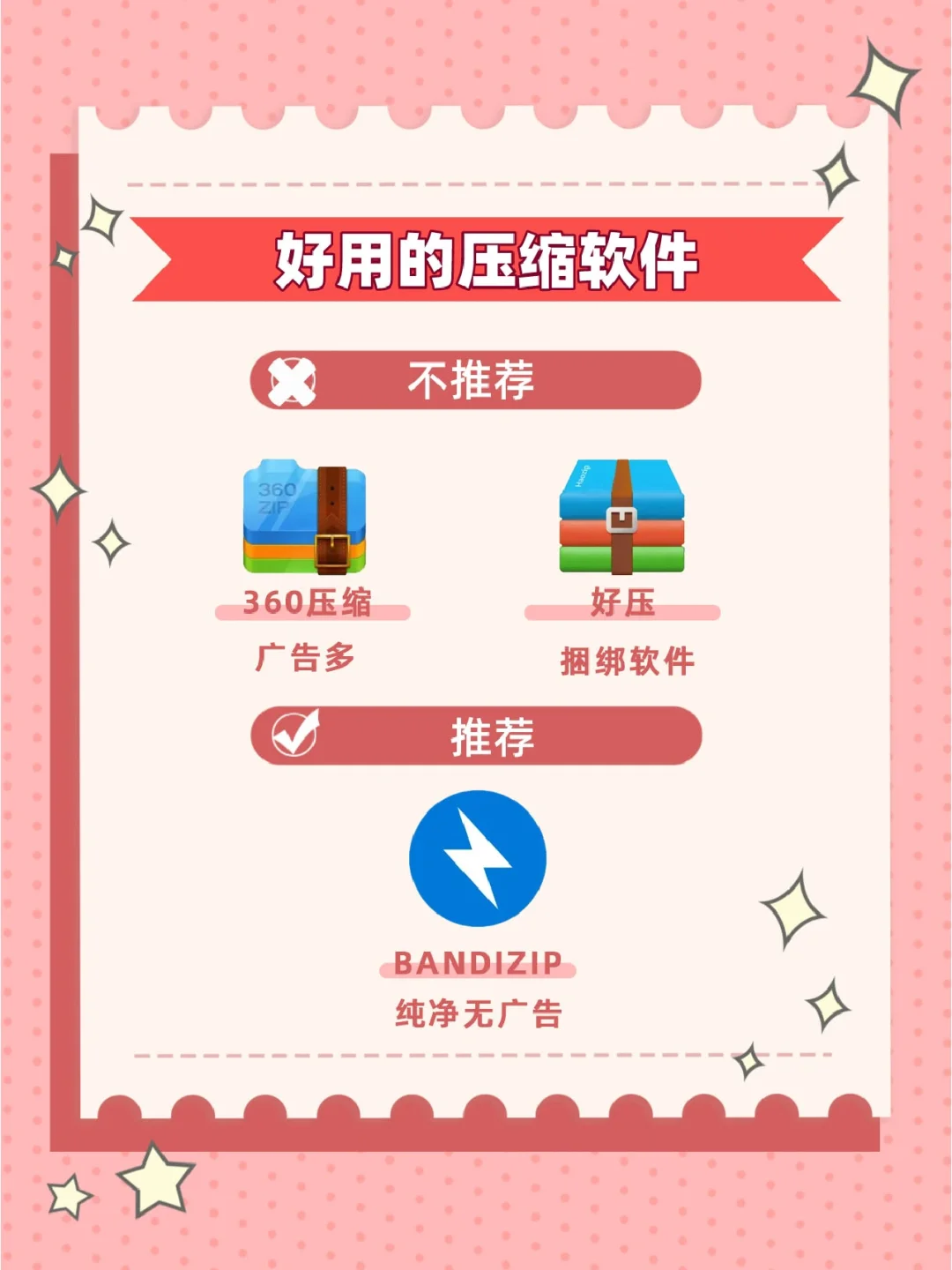 好用的压缩软件推荐，告别流氓压缩软件