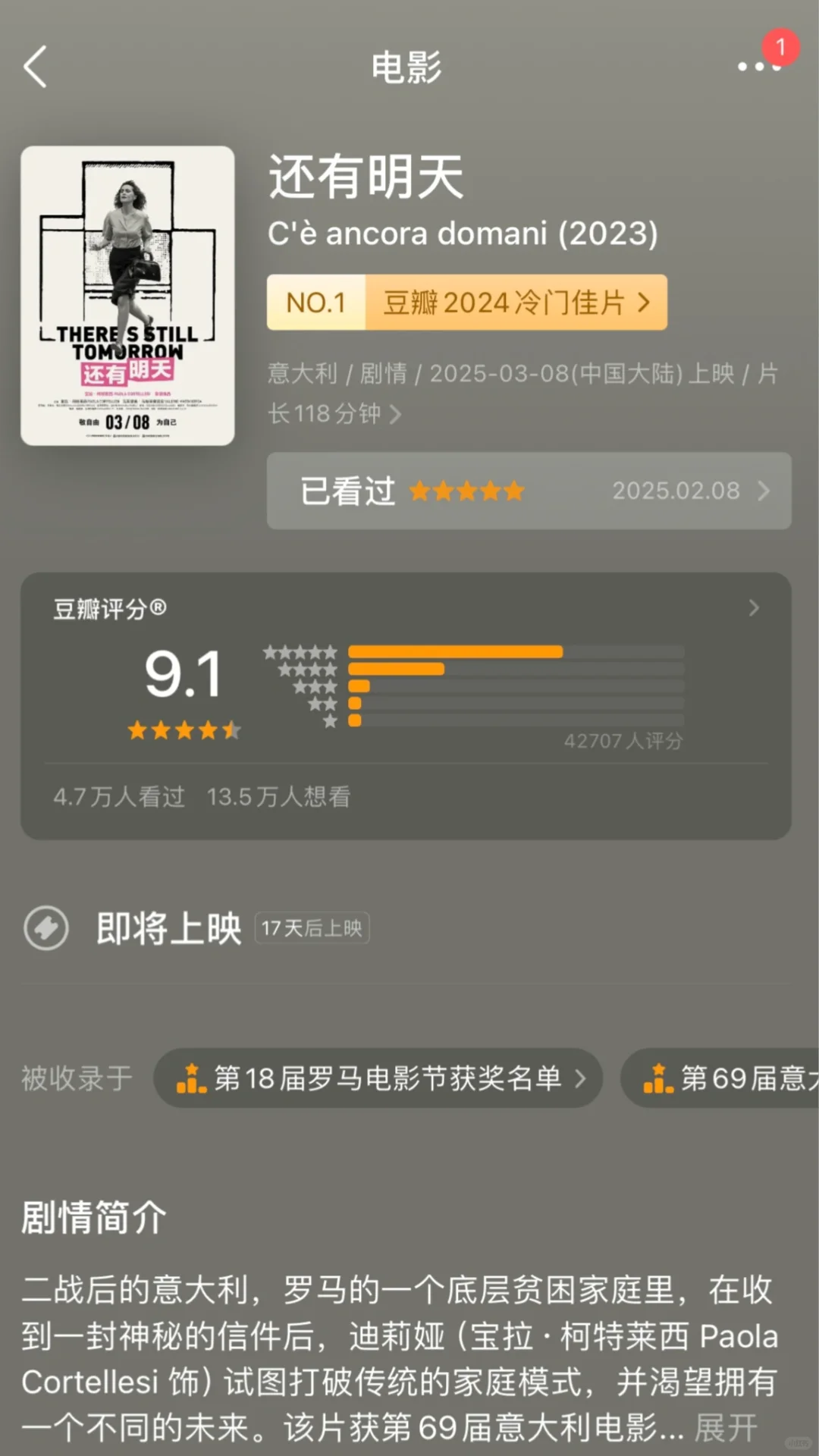 不得不说。。姐真的！！是个选电影天才🥲