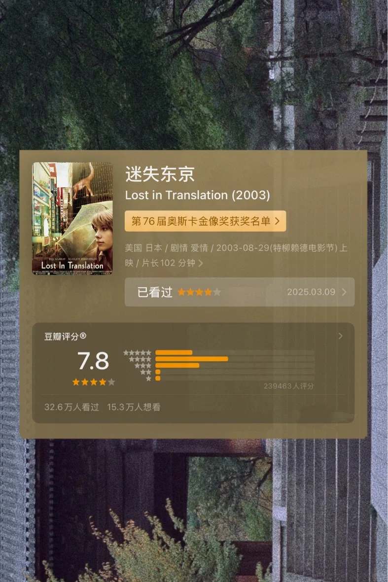 电影片单 🎬 在春天，我们谈论爱