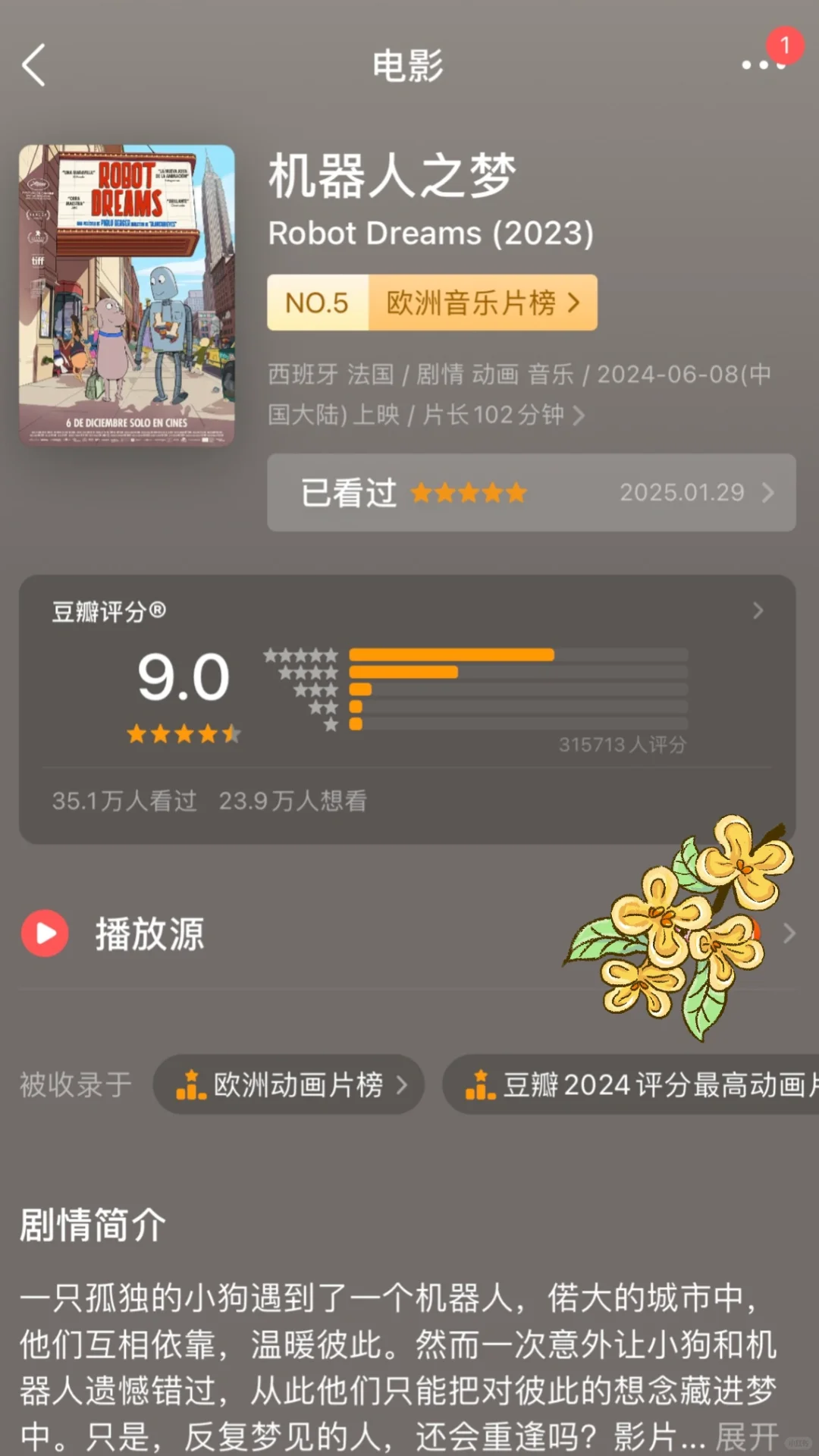 不得不说。。姐真的！！是个选电影天才🥲