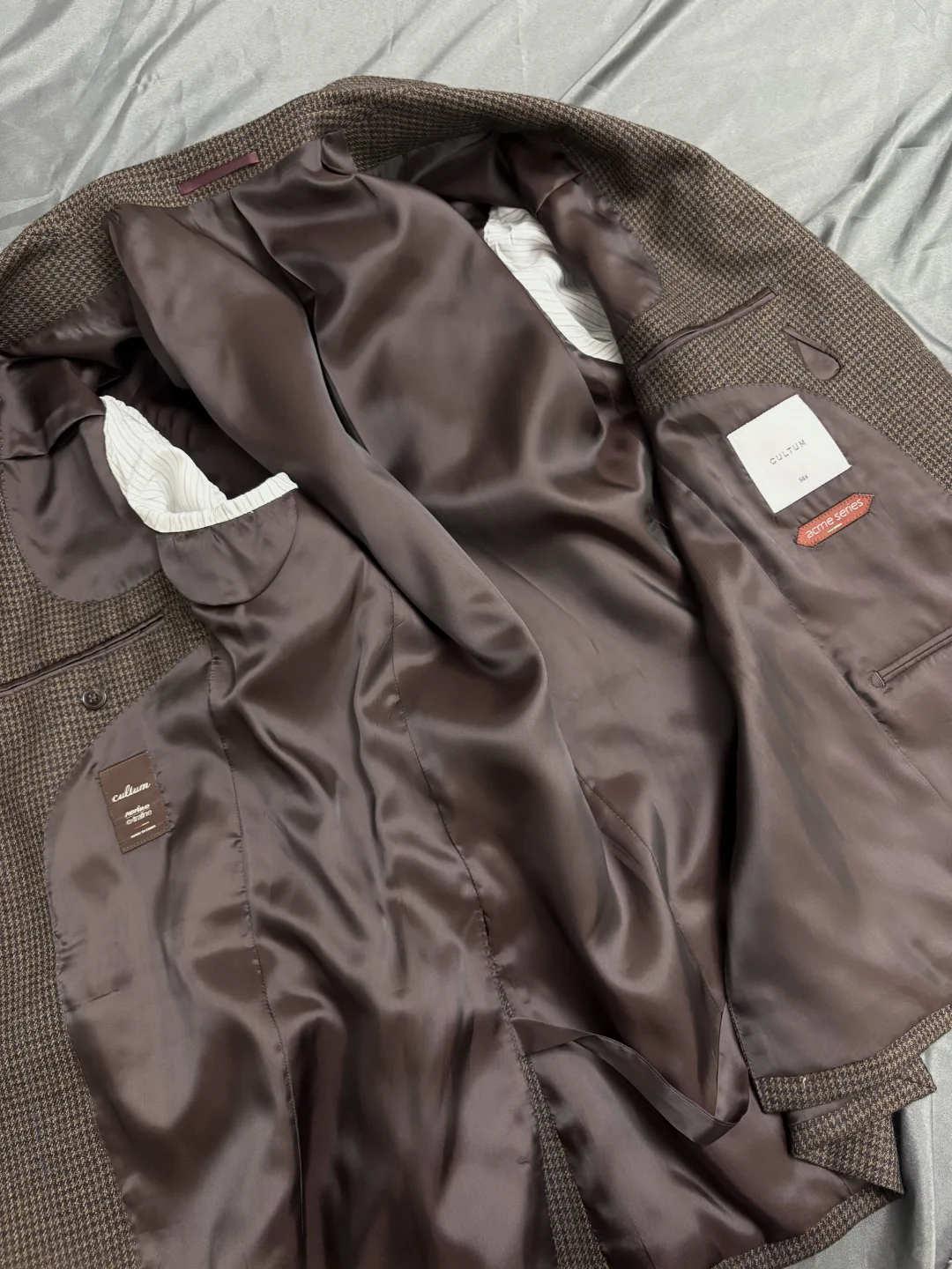 优秀产品！ACME CULITUM千鸟格格纹西装测评！