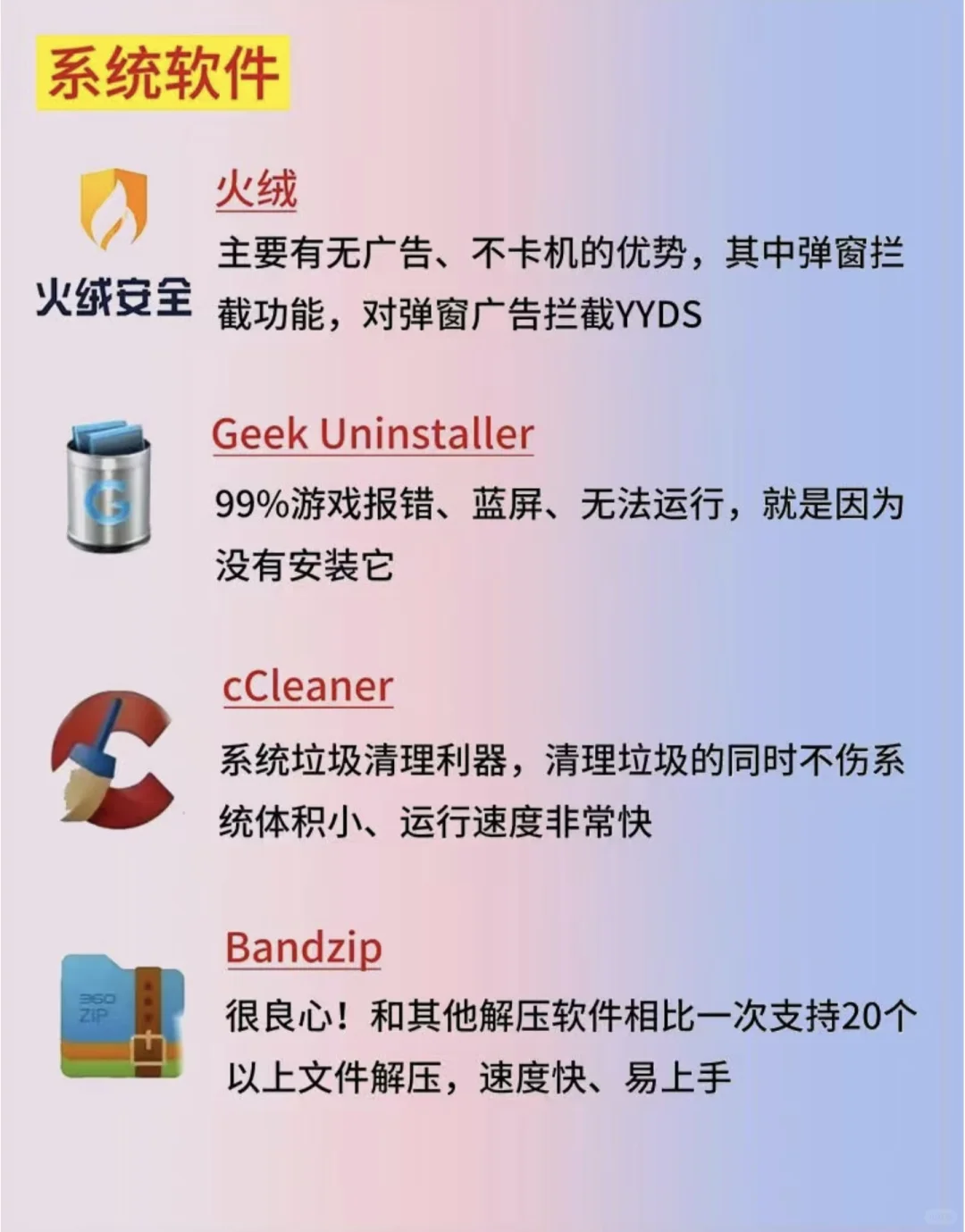 笔记本电脑不知道安装什么软件？看过来！