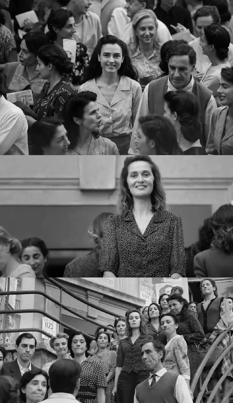 我们紧握选票，就像紧握情书‼️太震撼了