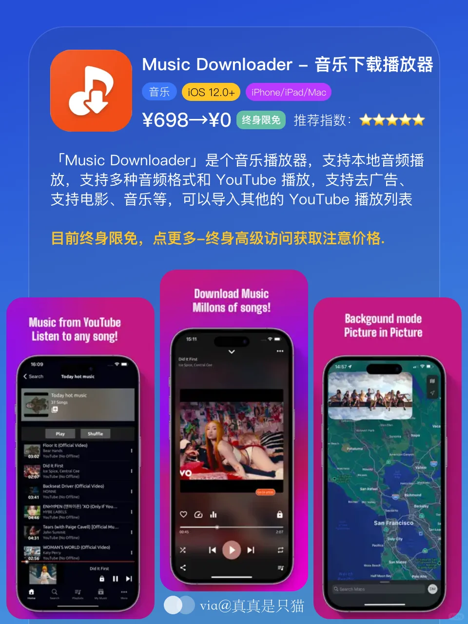 App Store今日限免｜¥1713→¥0｜白嫖！