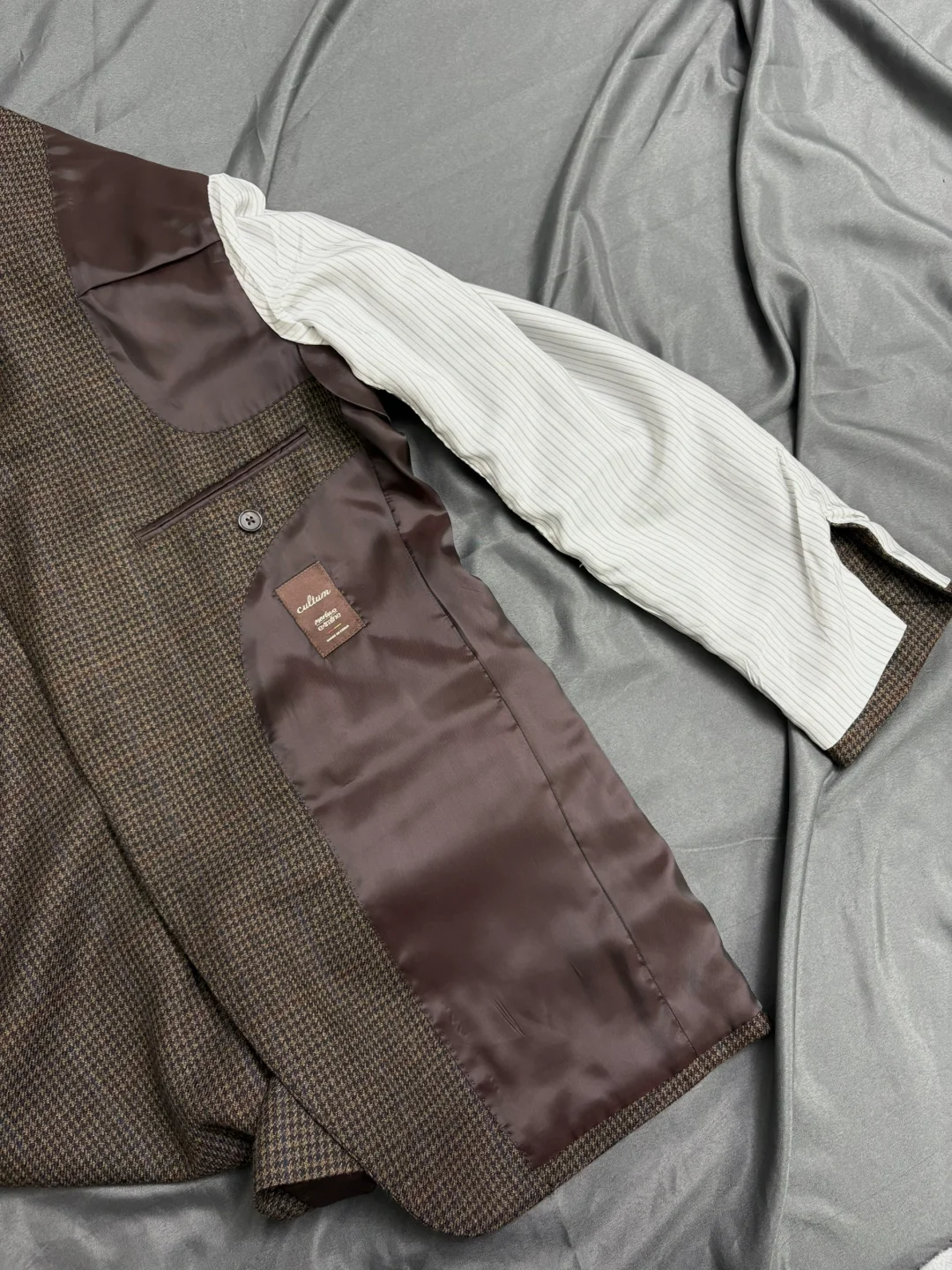 优秀产品！ACME CULITUM千鸟格格纹西装测评！