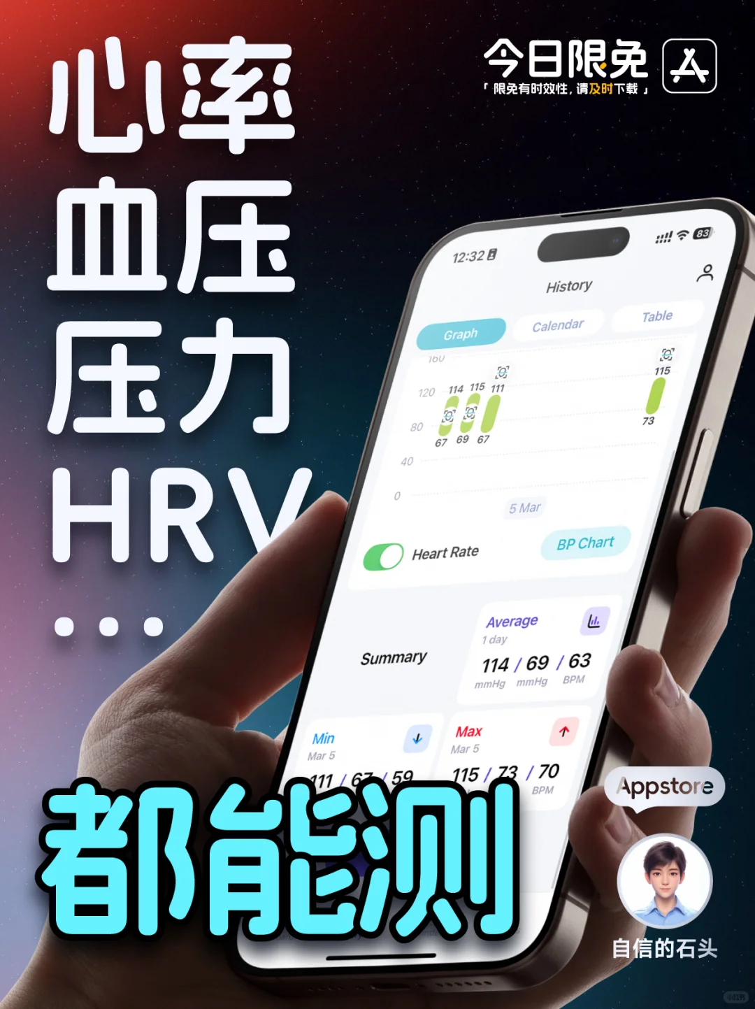 能测血压的App?居然免费!