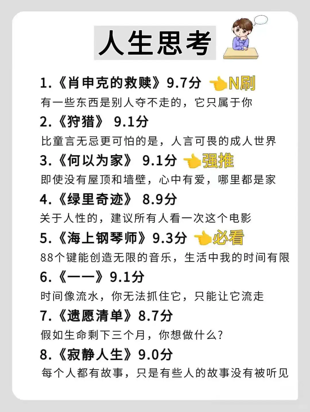 狂刷这48部电影，脑子真的会变快❗❗