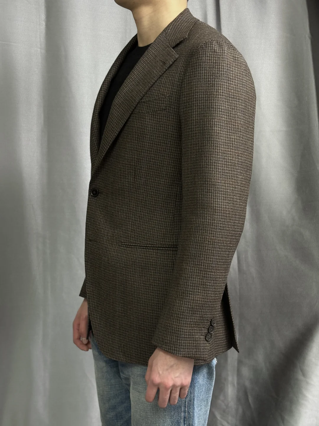 优秀产品！ACME CULITUM千鸟格格纹西装测评！