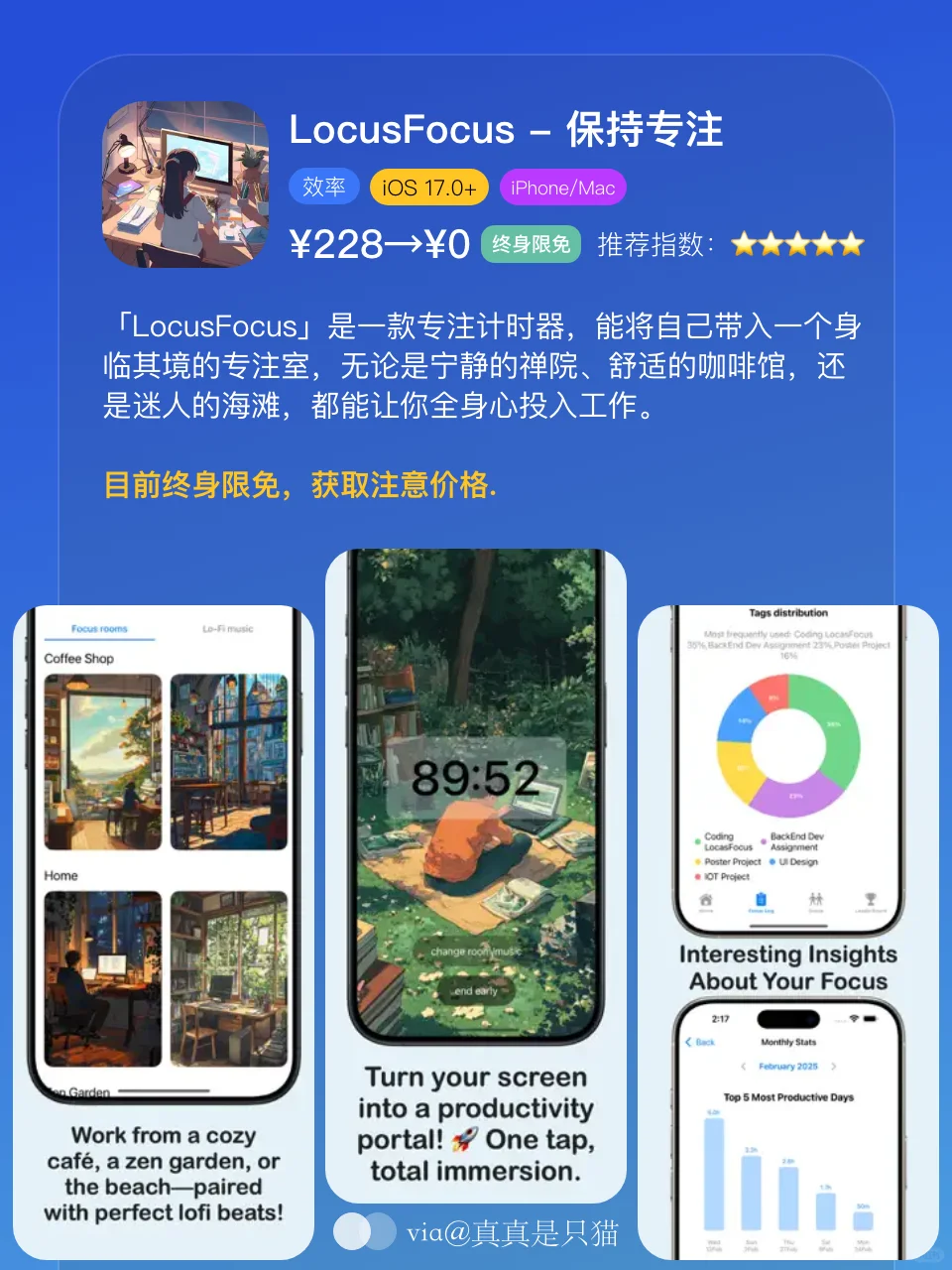 App Store今日限免｜¥1713→¥0｜白嫖！