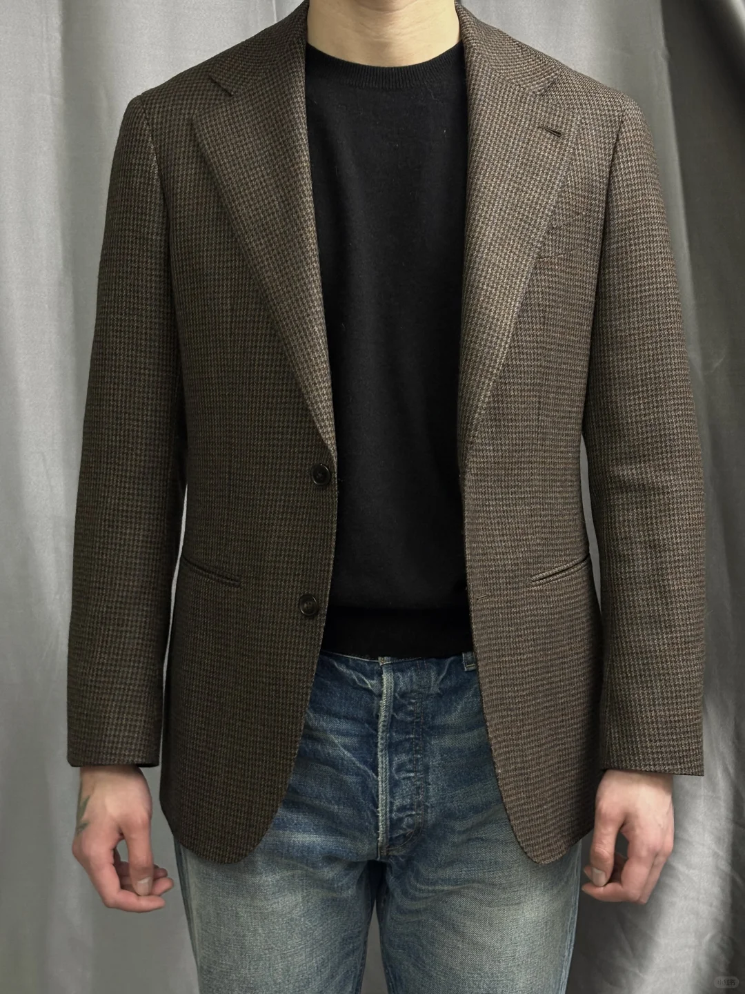 优秀产品！ACME CULITUM千鸟格格纹西装测评！